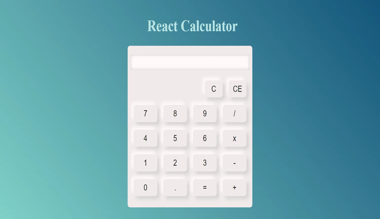 React Calculator